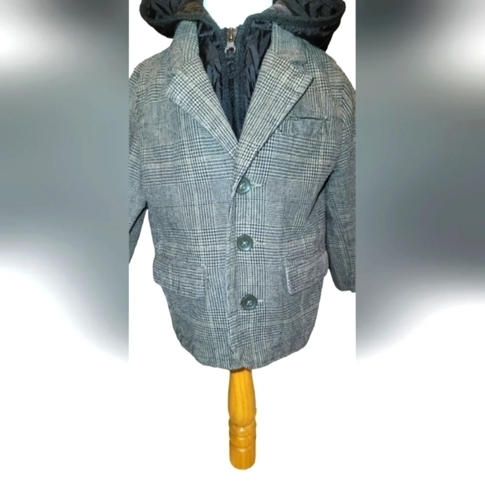 CHILDREN'S Place Tweed Hooded Coat